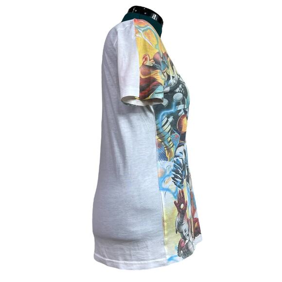 Vintage Marvel Comics Superheroes Licensed Sublimated Tee Shirt - Picture 2 of 11